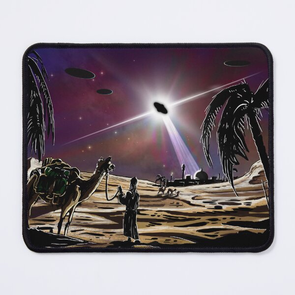 Item preview, Nativity UAP / UFO Holiday Greeting Card (OZ, 2022) designed and sold by Dan Zetterström.