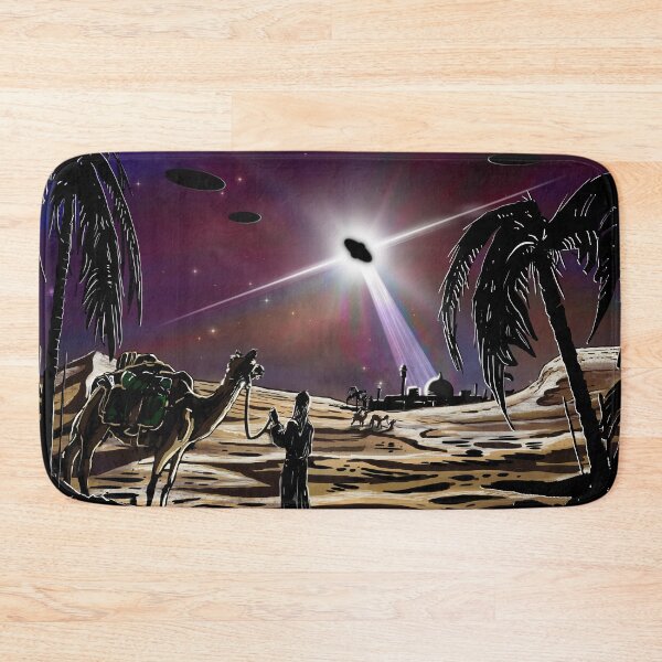 Item preview, Nativity UAP / UFO Holiday Greeting Card (OZ, 2022) designed and sold by Dan Zetterström.