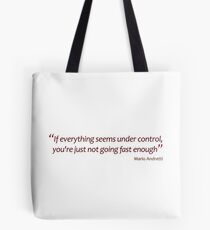 Not going fast enough... (Amazing Sayings) Tote Bag