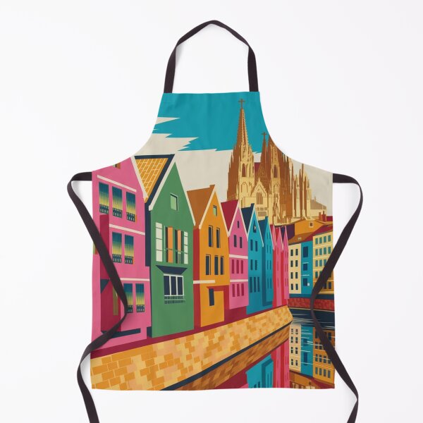 Item preview, Girona Vintage Travel Poster designed and sold by TravelerRat.