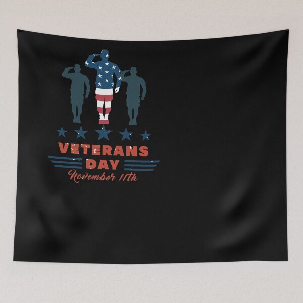 Artikelvorschau, Danke, Veteranen, für Ihren Dienst / Veteranen-US-Herzflagge / Geschenk zum Veteranentag entworfen und verkauft von kpluslk.