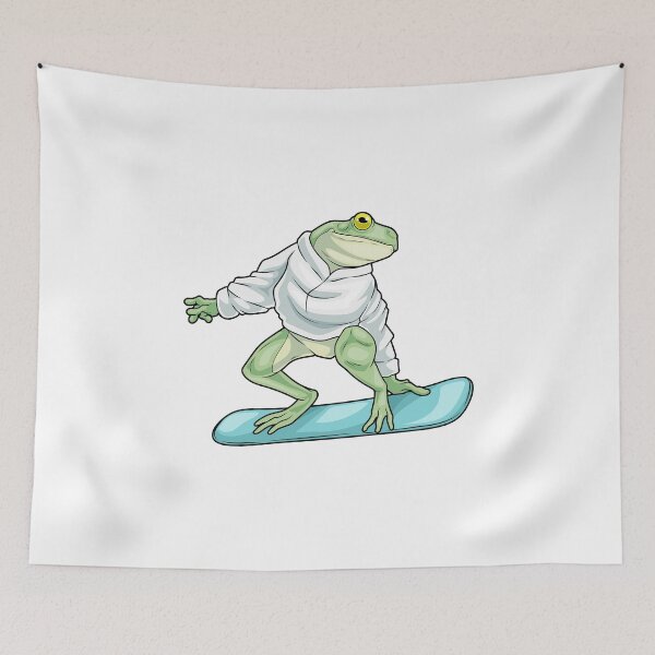 Item preview, Frog Snowboard Winter sports designed and sold by Snabdesign84.
