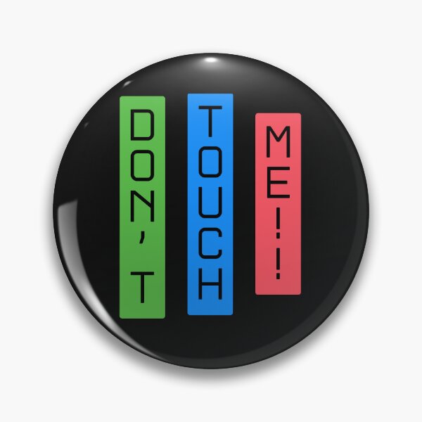 Item preview, Don't touch me bright colors  designed and sold by upupupshop.