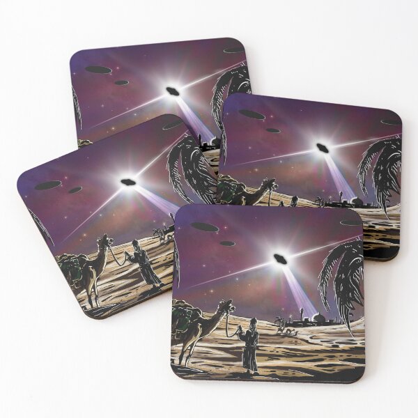 Item preview, Nativity UAP / UFO Holiday Greeting Card (OZ, 2022) designed and sold by Dan Zetterström.