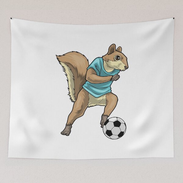 Item preview, Squirrel Soccer player Soccer designed and sold by Snabdesign84.