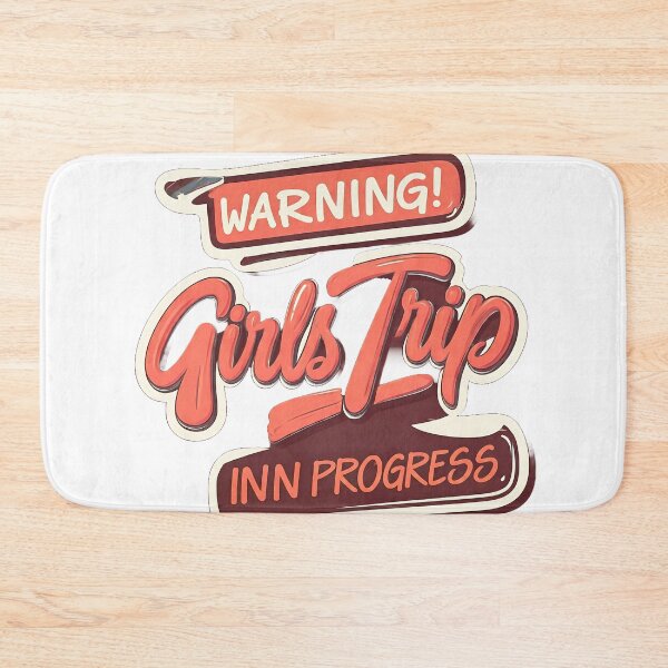 Item preview, Vintage Girls Trip Warning designed and sold by TeesHearts100.