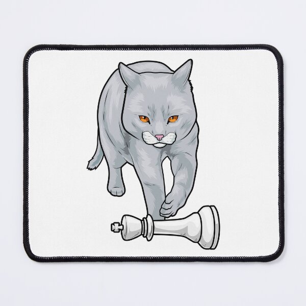Item preview, Cat Chess piece King Chess designed and sold by Snabdesign84.