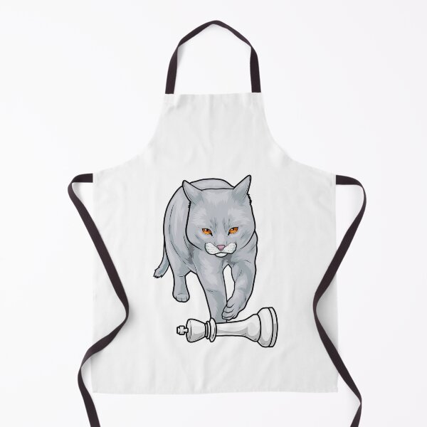 Artikelvorschau, Katze Schachfigur König Schach entworfen und verkauft von Snabdesign84.