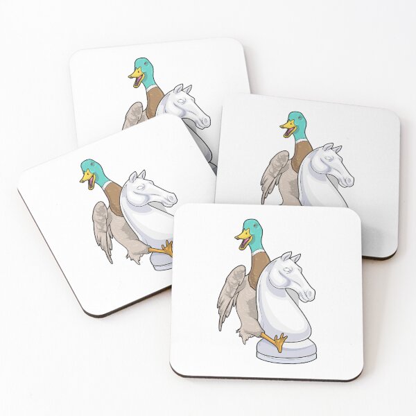 Artikelvorschau, Ente Schachfigur Springer Schach entworfen und verkauft von Snabdesign84.