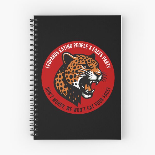 Item preview, Leopards Eating People's Faces Party designed and sold by Texterns.