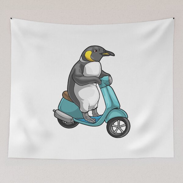 Item preview, Penguin Scooter designed and sold by Snabdesign84.