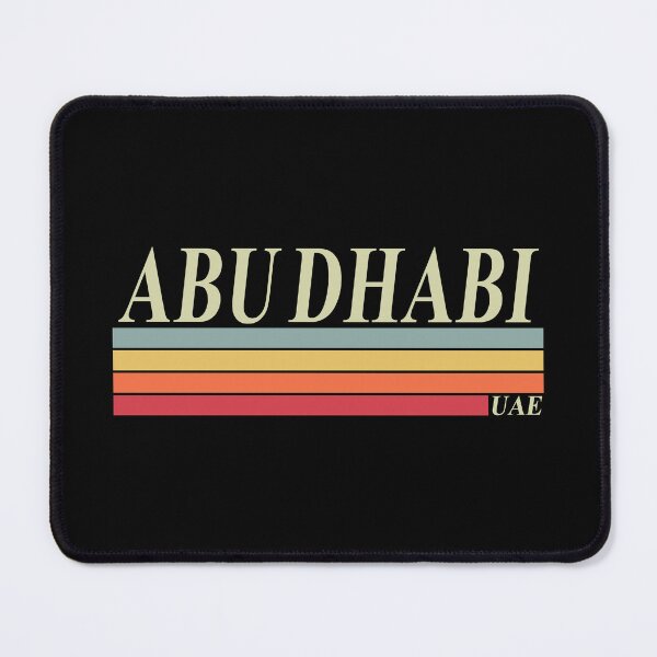 Item preview, Abu Dhabi Retro UAE Design designed and sold by Mo5tar.