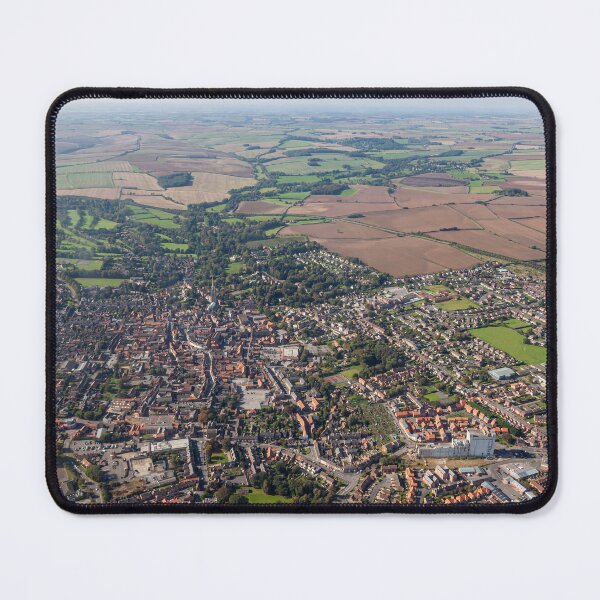 Item preview, Louth Town, Lincolnshire, UK, Aerial View designed and sold by Paul Thompson Photography.