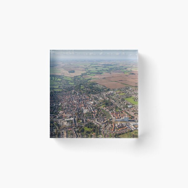 Item preview, Louth Town, Lincolnshire, UK, Aerial View designed and sold by Paul Thompson Photography.