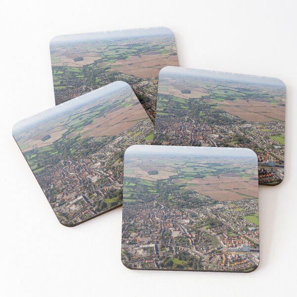 Item preview, Louth Town, Lincolnshire, UK, Aerial View designed and sold by Paul Thompson Photography.