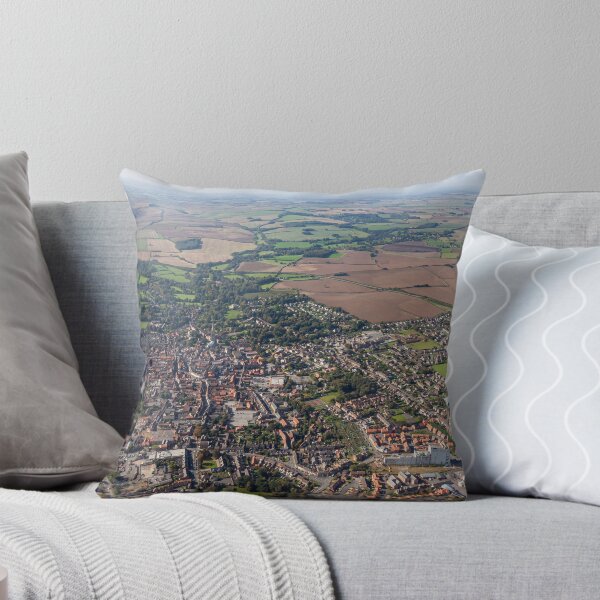 Item preview, Louth Town, Lincolnshire, UK, Aerial View designed and sold by Paul Thompson Photography.