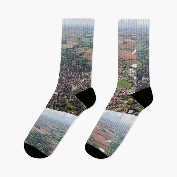 Item preview, Louth Town, Lincolnshire, UK, Aerial View designed and sold by Paul Thompson Photography.