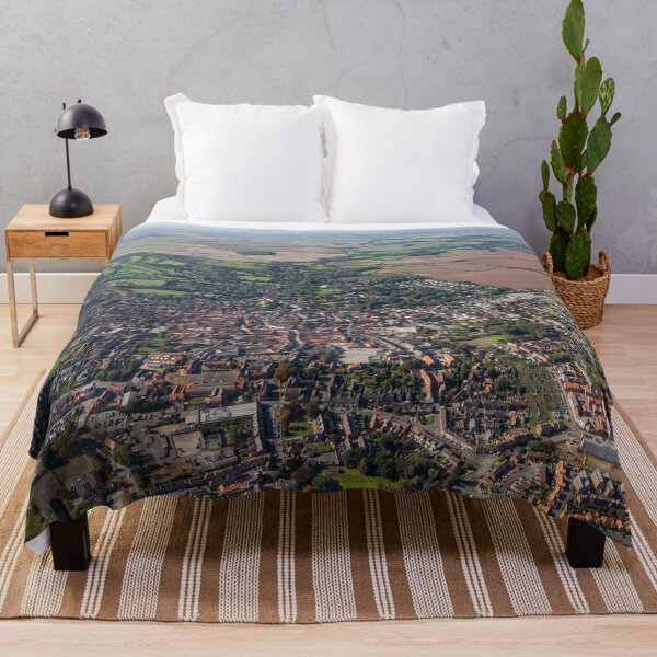 Item preview, Louth Town, Lincolnshire, UK, Aerial View designed and sold by Paul Thompson Photography.