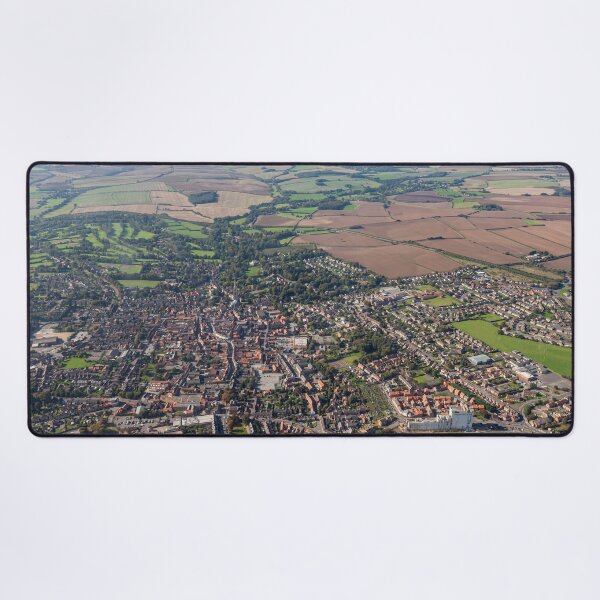 Item preview, Louth Town, Lincolnshire, UK, Aerial View designed and sold by Paul Thompson Photography.