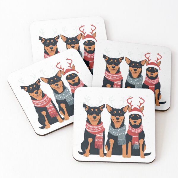 Item preview, Festive Beaucerons – Christmas Pattern designed and sold by GoodyPaws.