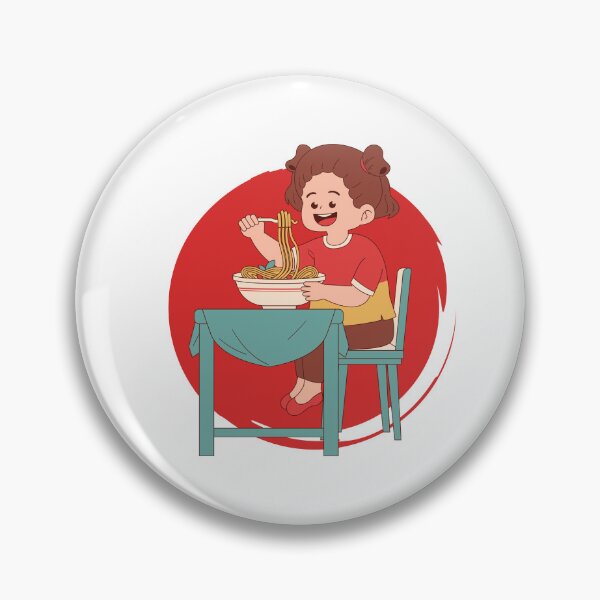 Item preview, Girl Eating Spaghetti designed and sold by Marijadeco.