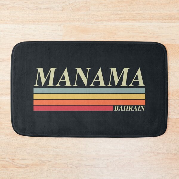 Item preview, Manama Retro Bahrain Design designed and sold by Mo5tar.