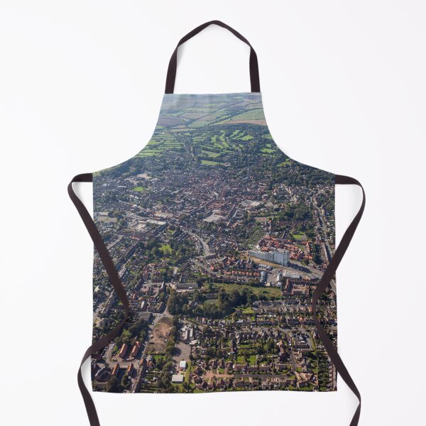 Item preview, Louth Town, Lincolnshire, England, Aerial View designed and sold by Paul Thompson Photography.