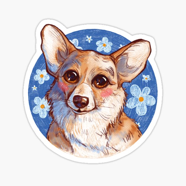 Item preview, Cute Corgi Dog designed and sold by Penguin-dreams.