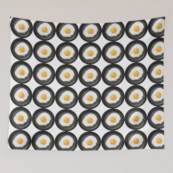 Item preview, Bright Fried Egg Pattern designed and sold by Verycutethings.