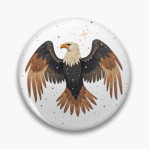 Item preview, Majestic Eagle, Unique Eagle Graphic Tee, Stylish Bird Design, Bold Eagle T-Shirt, Trendy Wildlife Art Tee designed and sold by PripriDesign.