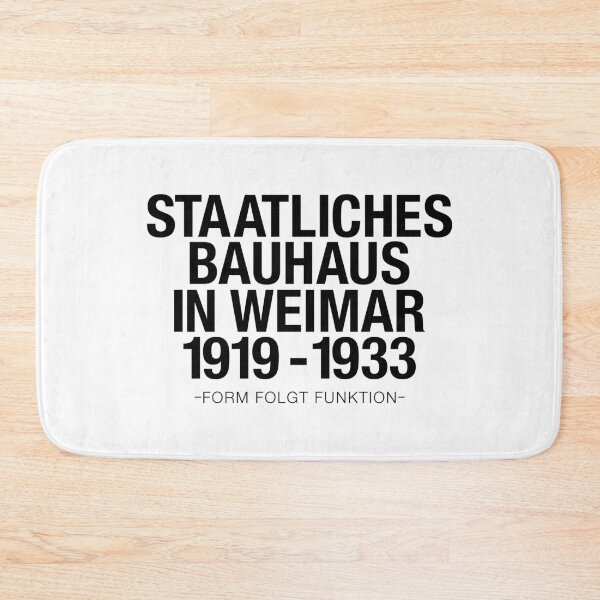 Item preview, Bauhaus Typographic Tribute – Staatliches Bauhaus Weimar 1919-1933 Logo Design designed and sold by Boogosh.