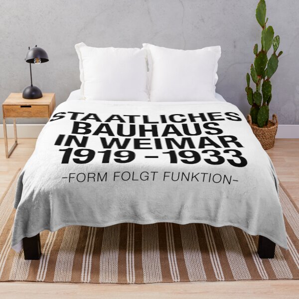 Item preview, Bauhaus Typographic Tribute – Staatliches Bauhaus Weimar 1919-1933 Logo Design designed and sold by Boogosh.