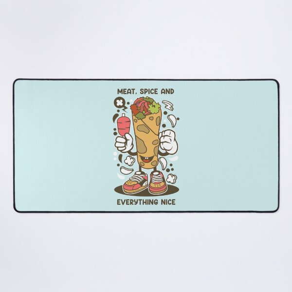 Item preview, Cartoon Shawarma Character designed and sold by Fanverse Merchandise.