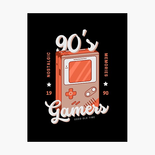 Item preview, Good Old Time - 90s Gamers designed and sold by Playful-Monster.