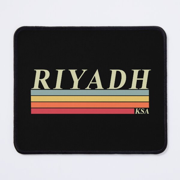 Item preview, Riyadh Retro Saudi Arabia Design designed and sold by Mo5tar.