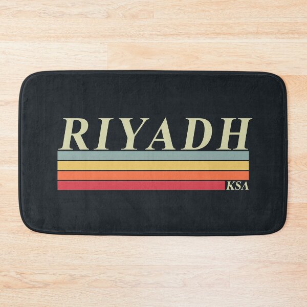 Item preview, Riyadh Retro Saudi Arabia Design designed and sold by Mo5tar.