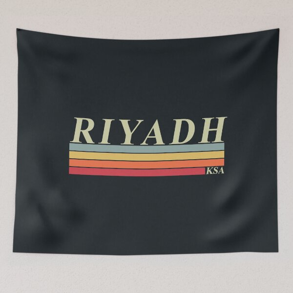 Item preview, Riyadh Retro Saudi Arabia Design designed and sold by Mo5tar.