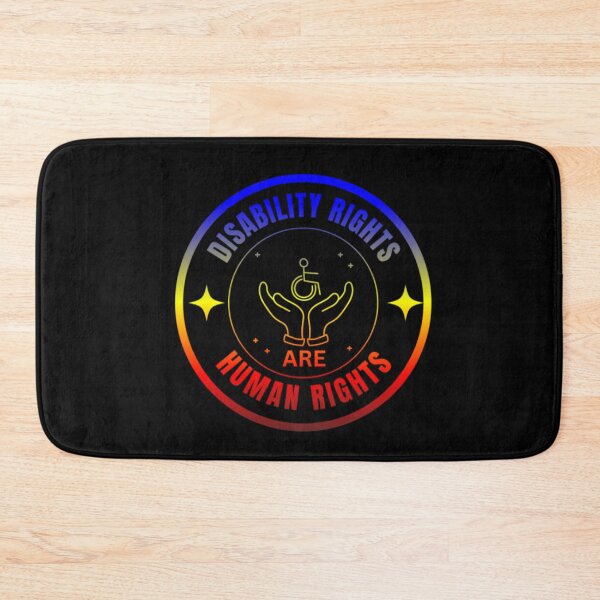 Item preview, Disability Rights Are Human Rights, Polyamory pride flag graphic, Motivational, Inspirational, Powerful, Strong, Equal Rights for all,  Love wins, Love is love, Pride, 3rd December,  designed and sold by PrideBeProud.