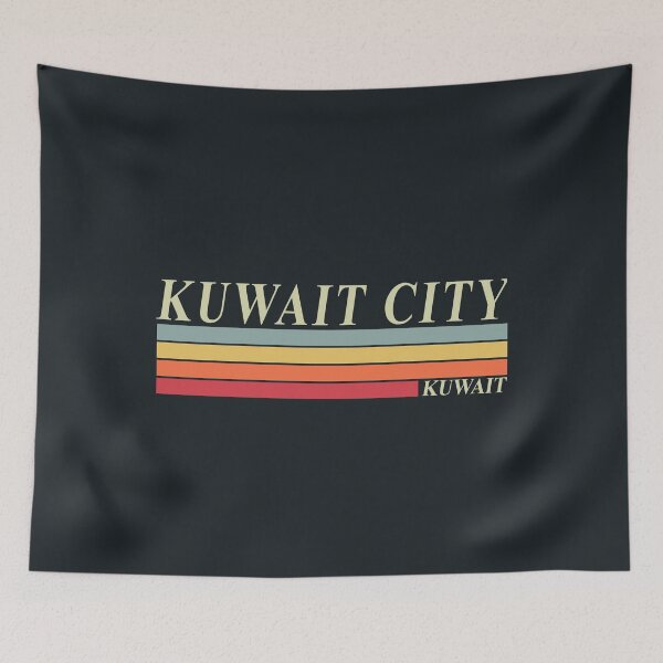 Item preview, Kuwait City Retro Kuwait Design designed and sold by Mo5tar.