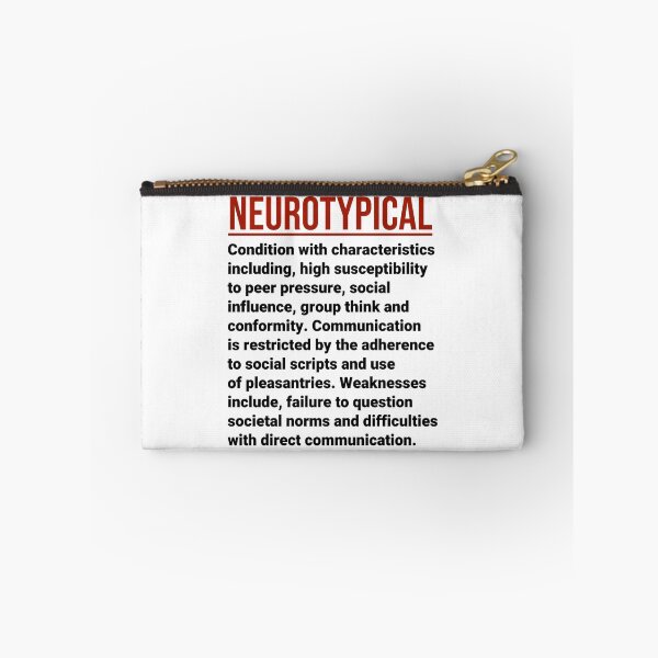 Item preview, Diagnostic characteristics for neurotypical people  designed and sold by Rachel the Artist .