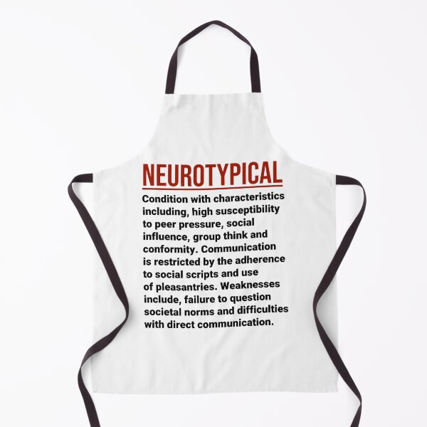 Item preview, Diagnostic characteristics for neurotypical people designed and sold by Rachel the Artist .