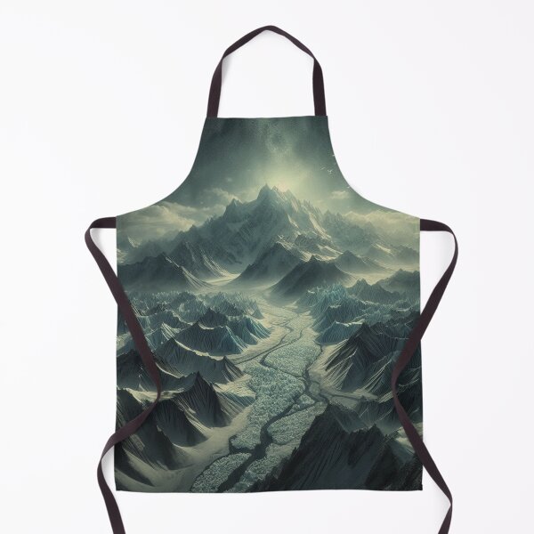 Item preview, Majestic Mountain Range with Starry Sky designed and sold by choder61.