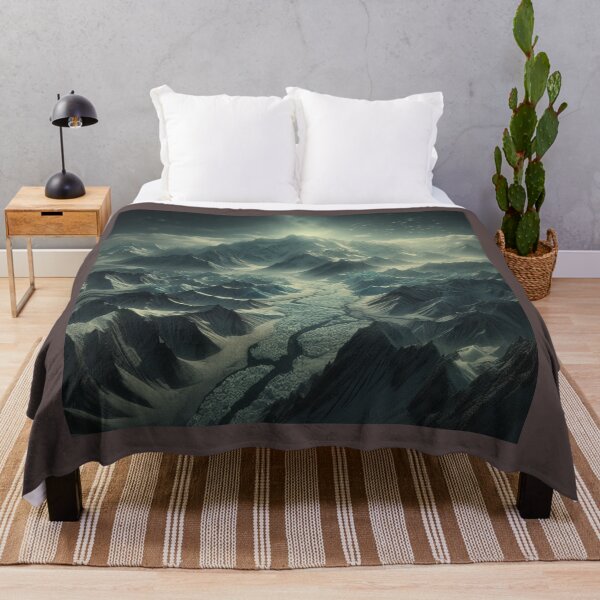 Item preview, Majestic Mountain Range with Starry Sky designed and sold by choder61.