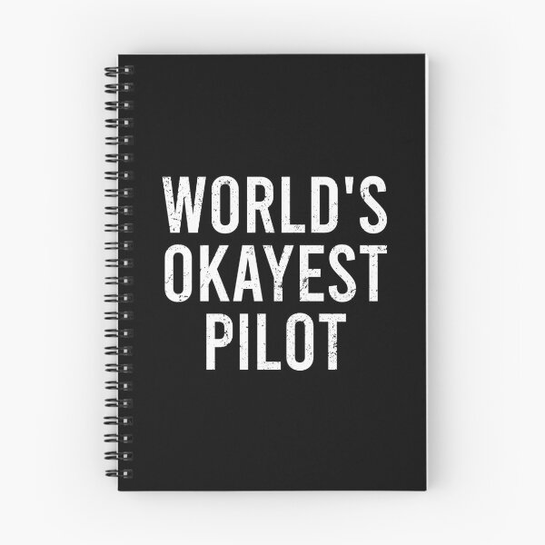Item preview, World's Okayest Pilot designed and sold by zeviwanty.