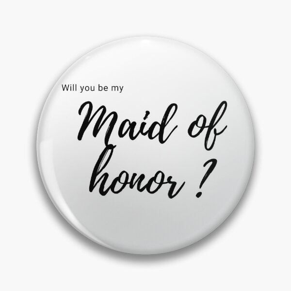 Item preview, Will you be my maid of honor designed and sold by InyasArt.