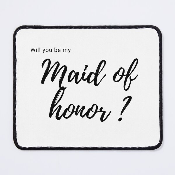 Item preview, Will you be my maid of honor designed and sold by InyasArt.