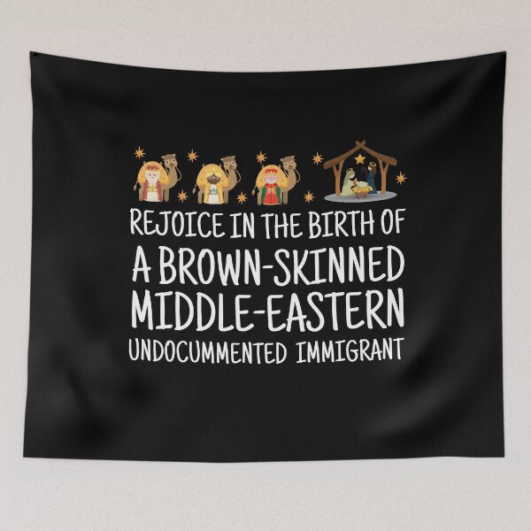 Item preview, Rejoice In The Birth Of A Brown Skinned Middle Eastern designed and sold by BornBorn.