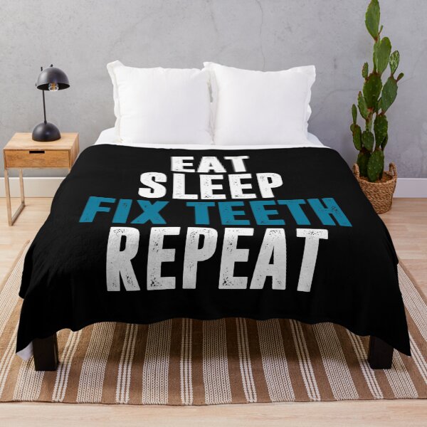 Item preview, Eat Sleep Fix Teeth Repeat - Dentist Dental Assistant Gift designed and sold by zeviwanty.