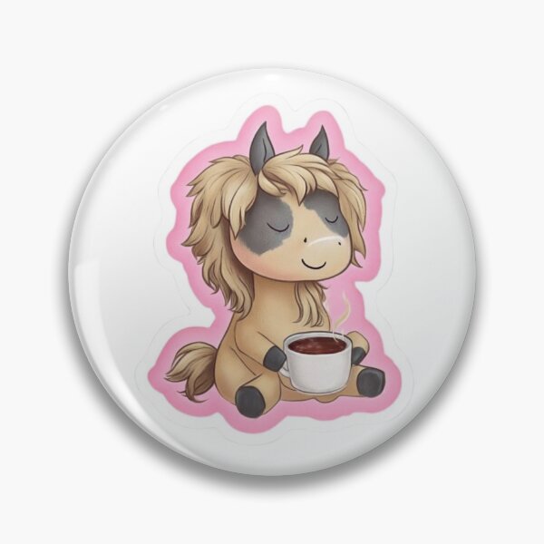 Item preview, Horse Relaxing in Yoga Pose Drinking Tea designed and sold by CreatedbyKandJ.