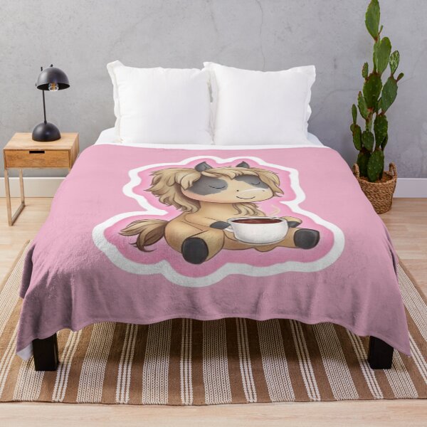 Item preview, Horse Relaxing in Yoga Pose Drinking Tea designed and sold by CreatedbyKandJ.